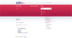 Desktop Screenshot of crinz.com