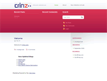 Tablet Screenshot of crinz.com